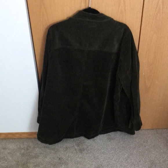 Penningtons plus size green corduroy jacket - Picture 3 of 3